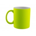 Taza Fluorescente Matte Color Yellow 11oz