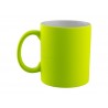 Taza Fluorescente Matte Color Yellow 11oz