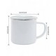 Taza Vintage Borde Plateado 12oz