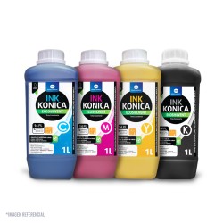 Tinta Ecosolvente Allwin para Konica 14pl 