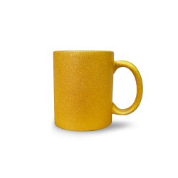 Taza Escarchada Dorada 11oz