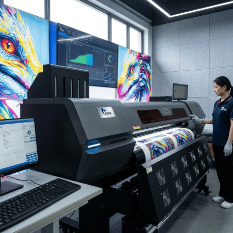 Plotter de Sublimación Industrial Allwin AW-E2004 X4 con Cabezal Epson i3200