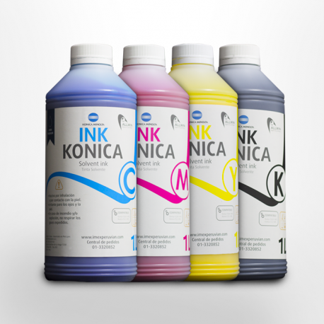 Tinta Ecosolvente Allwin para Konica 14pl 