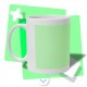 Taza Blanca 11oz Fotoluminiscente