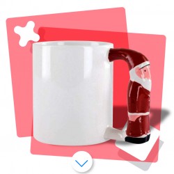 Taza con Papa Noel 